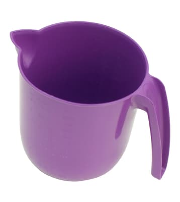 Measuring Cups with Internal Graduations & Spout, Color-Coded, Metal Detectable