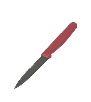 Paring Knife, Color-Coded, Metal Detectable, Tempered Stainless Steel Blade, 10/Pack