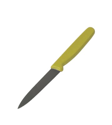 Paring Knife, Color-Coded, Metal Detectable, Tempered Stainless Steel Blade, 10/Pack