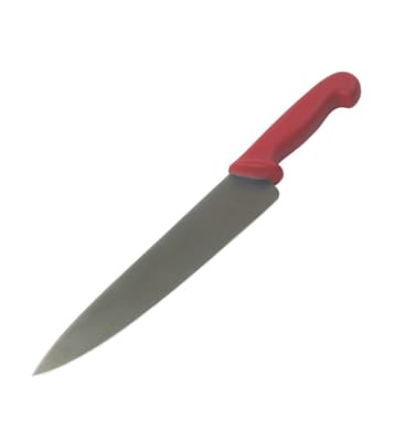 Cooks Knife, 10", Color-Coded, Metal Detectable, Tempered Stainless Steel Blade, 1 Each