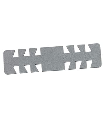Reusable Ear Savers for use with Face Masks, Color-Coded, Metal Detectable, Silicone, 10/Pack