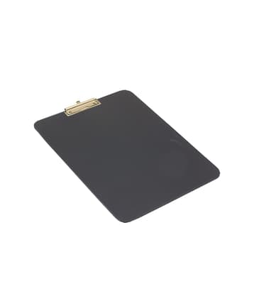 Magnetic Plastic Clipboard with Chrome Plated Wire Clip, Color-Coded, Metal Detectable, Portrait, 1 Each