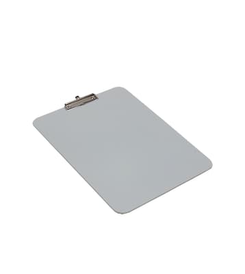 Magnetic Plastic Clipboard with Chrome Plated Wire Clip, Color-Coded, Metal Detectable, Portrait, 1 Each