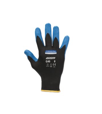 Kleenguard™ G40 Chemical Resistant Gloves, 9.78"L, Blue, 15 mil, 12 Pair/Dozen, 5 Dozen/Case