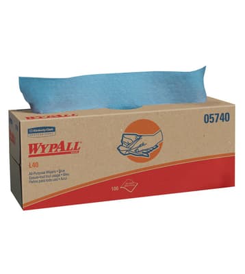 WypAll® L40 Blue Wipers