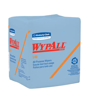 WypAll® L40 Blue Wipers