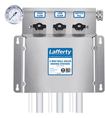 Three-Way Ball Valve Mixing Station