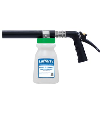 Lafferty® Compact Airless Foamers with Hose Connection, 32-oz HDPE Bottle, Color-Coded, 1 Each