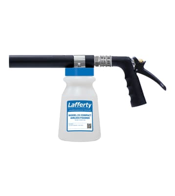 Lafferty® Compact Airless Foamers with Hose Connection, 32-oz HDPE Bottle, Color-Coded, 1 Each