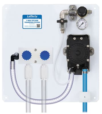Transfer System with Metering Manifold