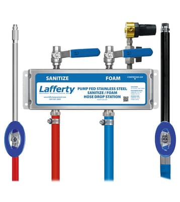 Pump Fed Sanitize/Foam Drop