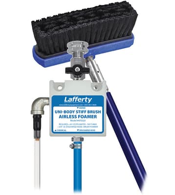 Lafferty® Uni-Body Stiff Brush Airless Foamer