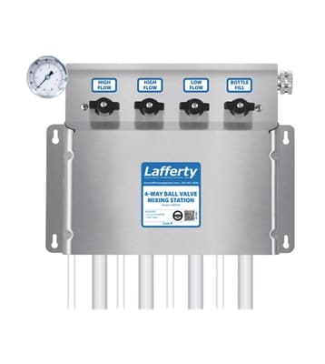 Lafferty® 4-Way Ball Valve Mixing Station