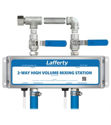 Lafferty® Two-Way High Volume Mixing Station