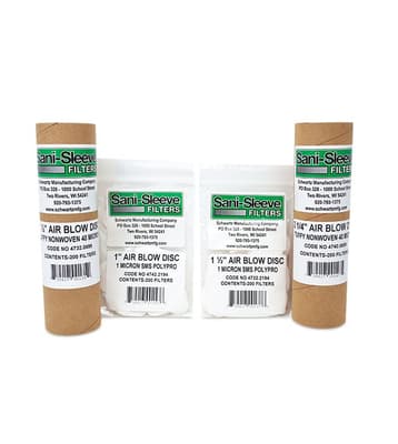 Schwartz® Sanitary Air Blow Filter Discs