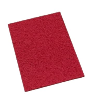 Scouring Pad, 9" x 6", Color-Coded, Polyester Fiber