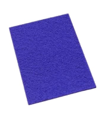 Scouring Pad, 9" x 6", Color-Coded, Polyester Fiber