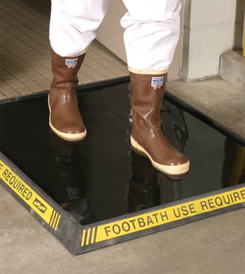 Chlorine Resistant High-Wall™ Disinfectant Mat™, 39" x 32", 1 Each