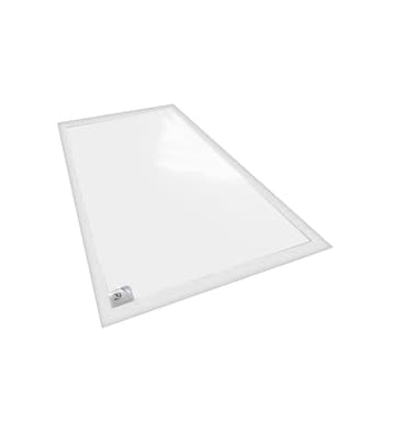 Cleanroom Sticky Mat Frame, Polystyrene, White, 1 Each