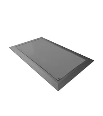 Aluminum Cleanroom Sticky Mat Frame, 24" x 36", 1 Each