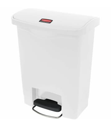Rubbermaid® Streamline® Step-On Container with Lid, Color-Coded, 1 Each