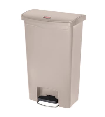 Rubbermaid® Streamline® Step-On Container with Lid, Color-Coded, 1 Each