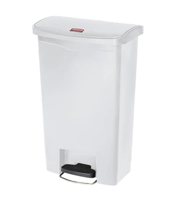 Rubbermaid® Streamline® Step-On Container with Lid, Color-Coded, 1 Each