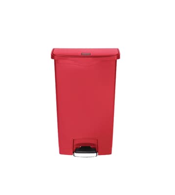 Rubbermaid® Streamline® Step-On Container with Lid, Color-Coded, 1 Each