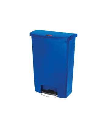 Rubbermaid® Streamline® Step-On Container with Lid, Color-Coded, 1 Each