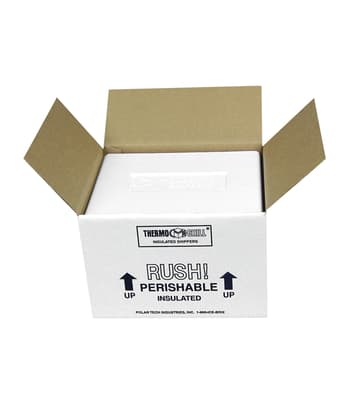 Overnight™ Insulated Shipper with Corregated Box