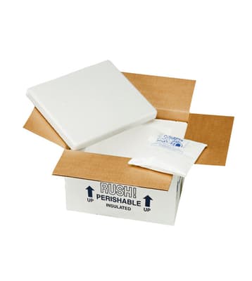 Insulated Shipper with Box and ICE-BRIX® Cold Pack