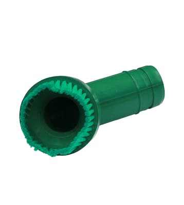Delfin Full Color Round Dust Brush, 3.5" Dia x 7"L, Color-Coded, FDA Approved, 1 Each