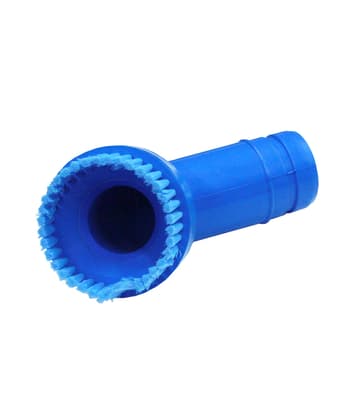 Delfin Full Color Round Dust Brush, 3.5" Dia x 7"L, Color-Coded, FDA Approved, 1 Each