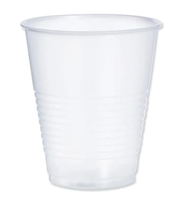Dart® High-Impact Squat Plastic Cold Cups, Translucent, 12-oz, 1000/Case