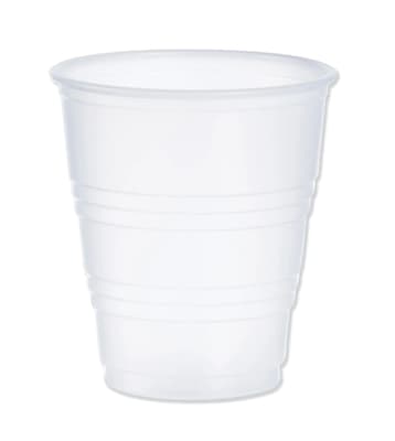 Dart® High-Impact Plastic Cold Cups, Translucent
