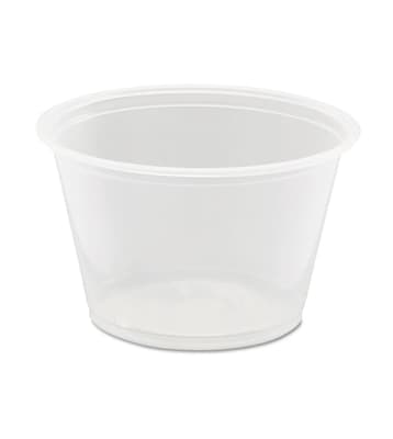 Dart® Polypropylene Portion Cups, Translucent, 2500/Case
