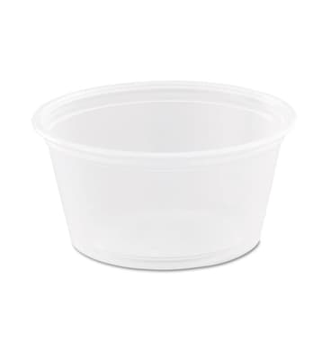Dart® Polypropylene Portion Cups, Translucent, 2500/Case