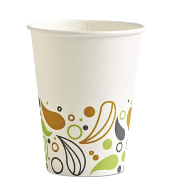 Boardwalk® Deerfield® Paper Hot Cups, 1000/Case