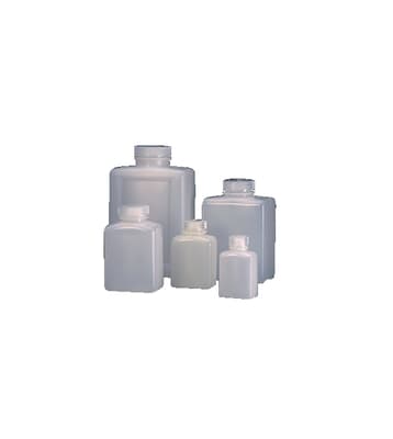 Nalgene® Wide Mouth Rectangular Bottles