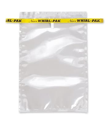 Whirl-Pak® Standard Sample Bags, Clear, Sterile, 500/Box