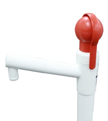 Ezi-action® Manual Drum Pump, Color-Coded, Plastic, FDA Approved, 1 Each