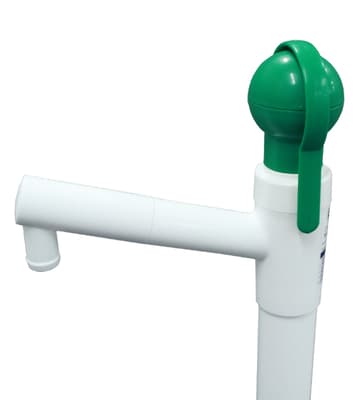 Ezi-action® Manual Drum Pump, Color-Coded, Plastic, FDA Approved, 1 Each