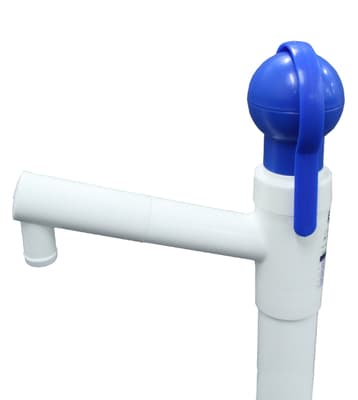 Ezi-action® Manual Drum Pump, Color-Coded, Plastic, FDA Approved, 1 Each