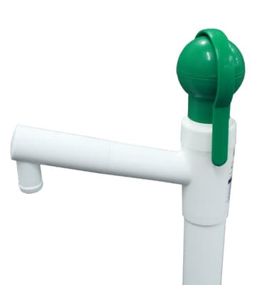 Ezi-action® Manual Drum Pump, Color-Coded, Plastic, FDA Approved, 1 Each