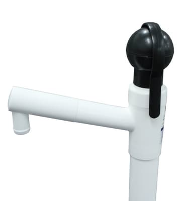 Ezi-action® Manual Drum Pump, Color-Coded, Plastic, FDA Approved, 1 Each
