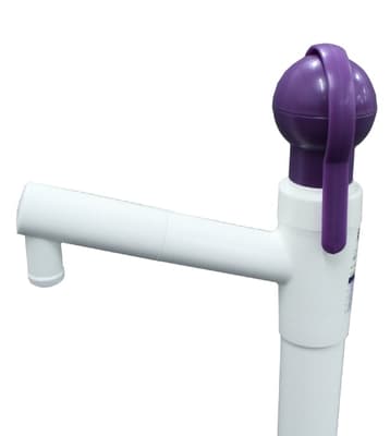 Ezi-action® Manual Drum Pump, Color-Coded, Plastic, FDA Approved, 1 Each