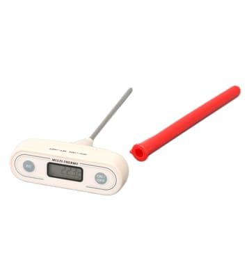 T Handle Water Resistant Digital Thermometer with Probe