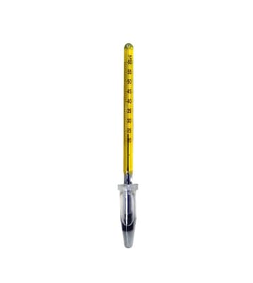 Nelson-Jameson Spirit-Filled Block Heater Certified Bottled Thermometers