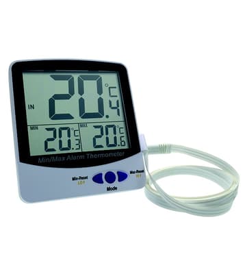 Thermco® Triple Display Bottle Thermometer for Water Baths