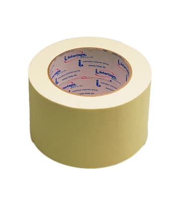 Intertape® Masking Tape, Utility-Grade, Beige, 5.5 Mil, 2" x 60-yd, 24 RL/CA, 48 CA/PLT